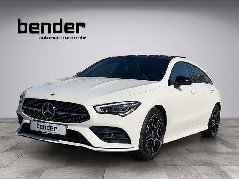 Polarweiss Gebraucht 2023 Mercedes CLA200 Shooting Brake AMG Kombi | 36.900 € (Fairer Preis) - Bild 1/4