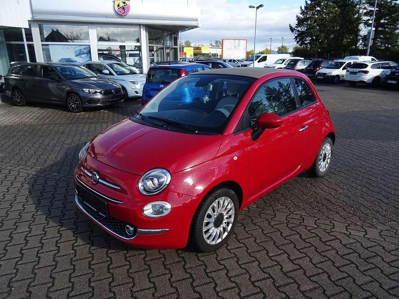 Rosso corsa Gebraucht 2021 Fiat 500 Lounge Cabrio | 13.490 € (Fairer Preis) - Bild 1/4