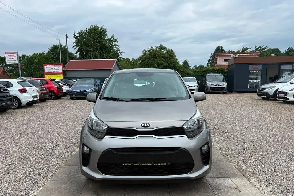 Gebraucht Kia Picanto Edition 7 67 PS (49 kW) 2018 Titanium silver Kleinwagen