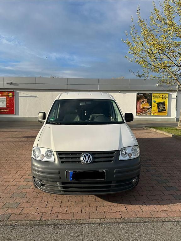 Gebraucht VW Caddy Maxi 105 PS (77 kW) 2009 Weiß Van / Kleinbus