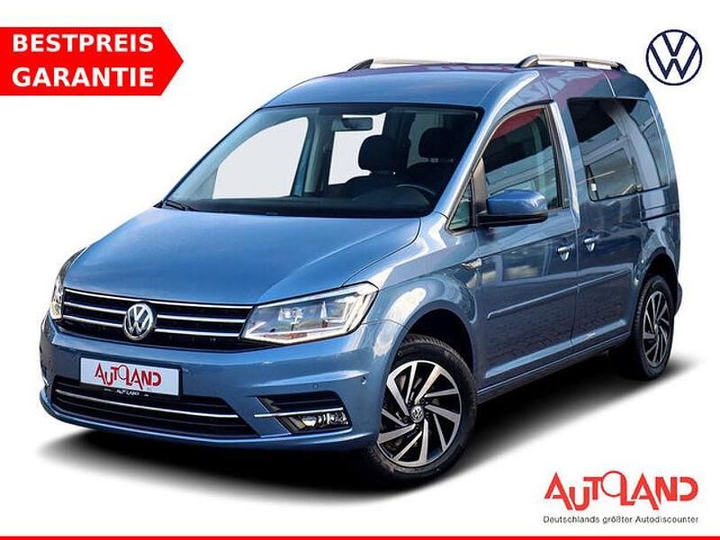 Blau Gebraucht 2019 VW Caddy Trendline Van / Kleinbus | 24.950 € (Teuer) - Bild 1/4