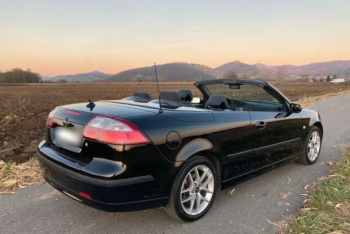 Gebraucht Saab 9-3 Vector 195 PS (143 kW) 2007 Schwarz Cabrio
