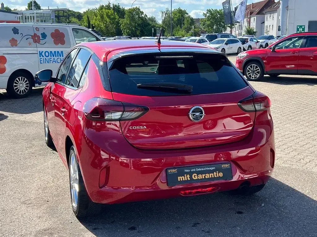 Gebraucht Opel Corsa Elegance 101 PS (74 kW) 2020 Rot Kleinwagen