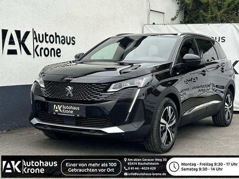 Schwarz Gebraucht 2024 Peugeot 5008 GT-line Van / Kleinbus | 29.990 € (Superpreis) - Bild 1/4