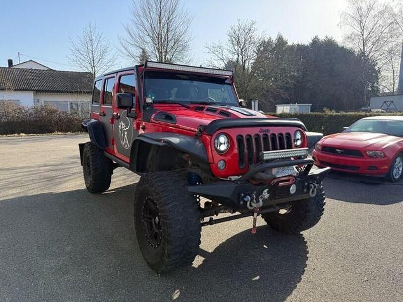 Gebraucht Jeep Wrangler Rubicon 284 PS (208 kW) 2017 Rot SUV