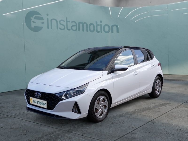 Weiß Gebraucht 2021 Hyundai i20 Trend Kleinwagen | 16.540 € (Fairer Preis) - Bild 1/4