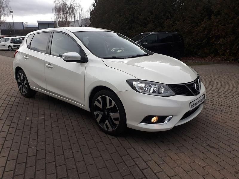 Gebraucht Nissan Pulsar Tekna 116 PS (85 kW) 2018 Weiß Limousine