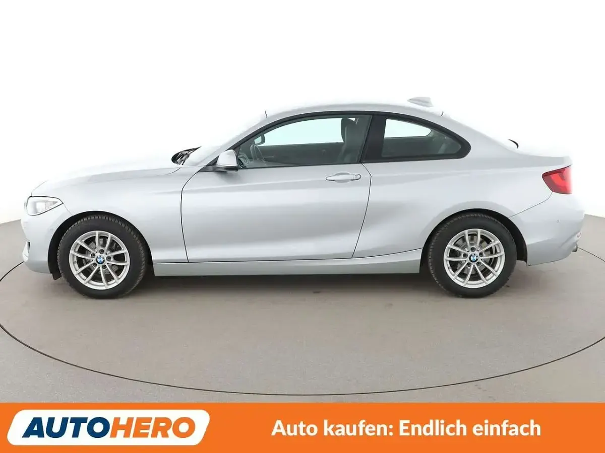 Gebraucht BMW 218 136 PS (100 kW) 2016 Silber Coupé