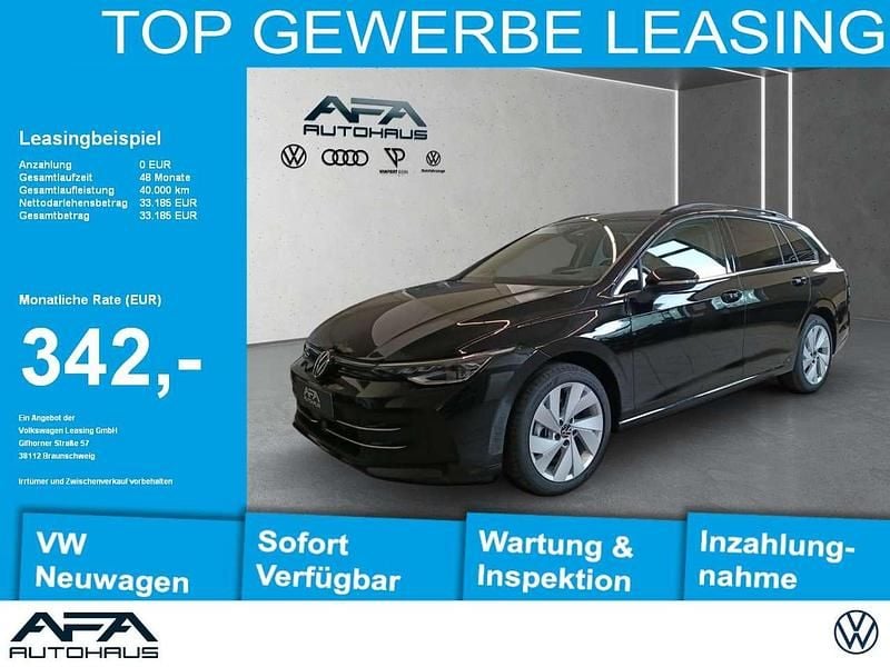 Grenadillschwarz metallic Neu 2025 VW Golf VIII Kombi | 39.289 € (Fairer Preis) - Bild 1/4