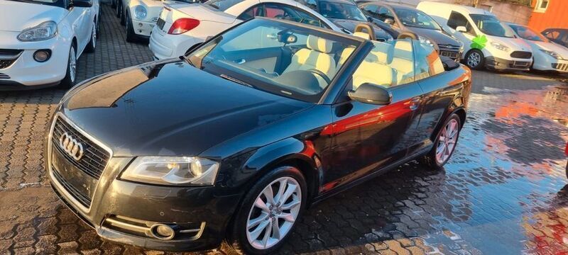 Schwarz Gebraucht 2011 Audi A3 Cabriolet Ambition Cabrio | 5.490 € (Guter Preis) - Bild 1/4