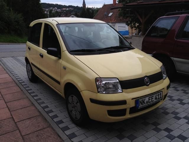 Gebraucht Fiat Panda Active 54 PS (39 kW) 2009 Gelb Kleinwagen