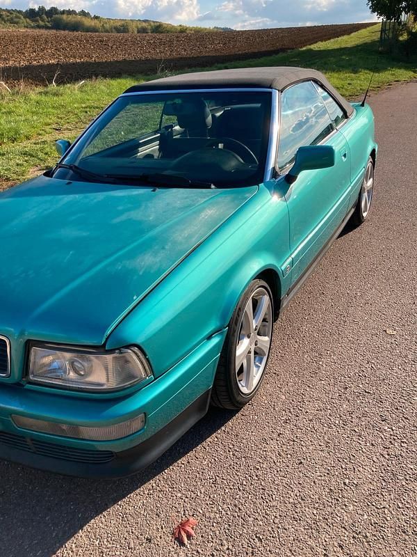 Grün Gebraucht 1996 Audi Cabriolet Cabrio | 5.150 € (Superpreis) - Bild 1/4