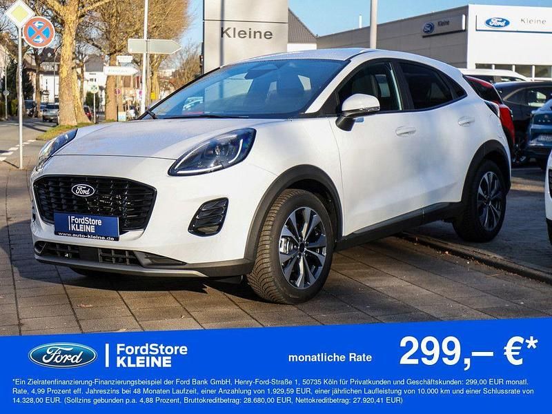 Neu Ford Puma Titanium 125 PS (91 kW) 2026 Weiß SUV