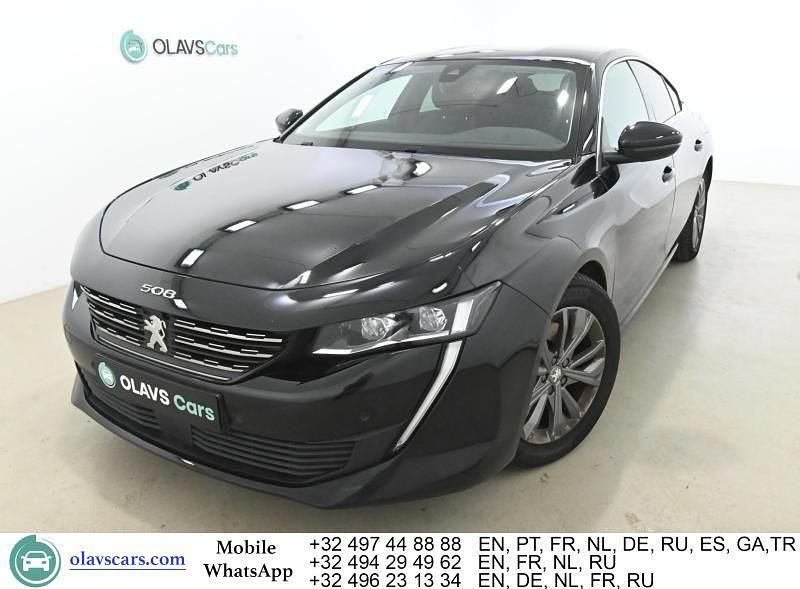 Schwarz Gebraucht 2021 Peugeot 508 Allure Limousine | 17.182 € (Superpreis) - Bild 1/4
