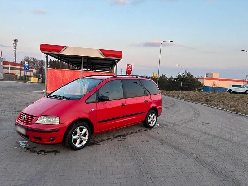 Gebraucht VW Sharan 115 PS (84 kW) 2002 Rot Van / Kleinbus