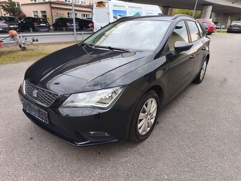 Gebraucht Seat Leon ST Reference 90 PS (66 kW) 2014 Schwarz Kombi
