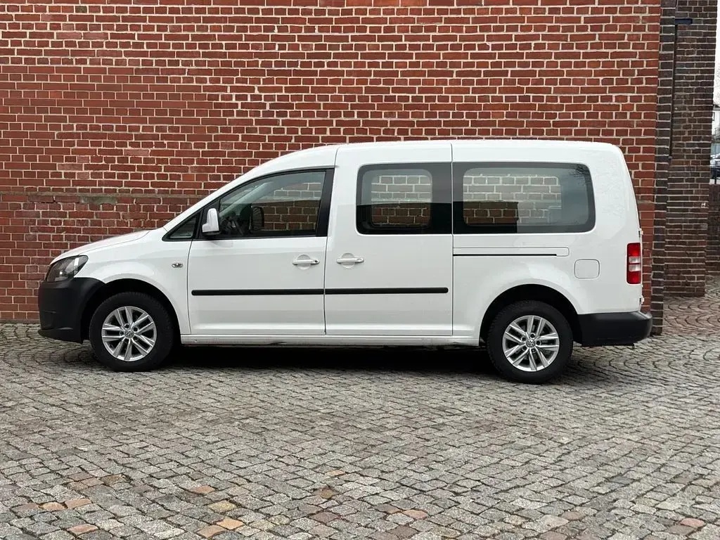 Gebraucht VW Caddy 102 PS (75 kW) 2012 Weiß Van / Kleinbus