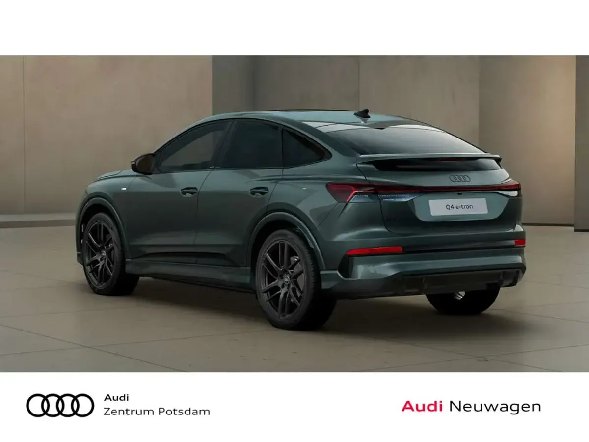 Neu Audi Q4 e-tron 210 kW (286 PS) 2026 Salbeigrün SUV