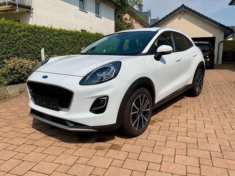 Weiß Gebraucht 2022 Ford Puma Titanium SUV | 14.950 € (Superpreis) - Bild 1/4