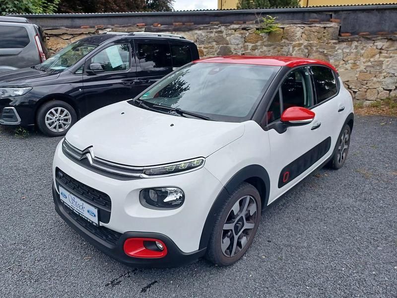 Weiß Gebraucht 2017 Citroën C3 Shine Kleinwagen | 9.770 € (Etwas zu teuer) - Bild 1/4