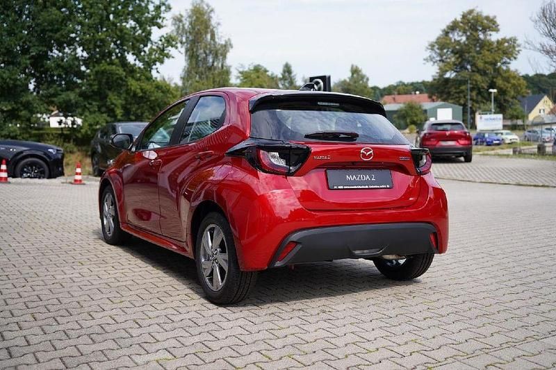 Neu Mazda 2 Exclusive-Line 92 PS (67 kW) 2025 Rot Limousine