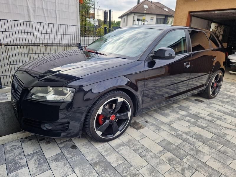 Gebraucht Audi A3 Sportback 160 PS (117 kW) 2008 Schwarz Kleinwagen
