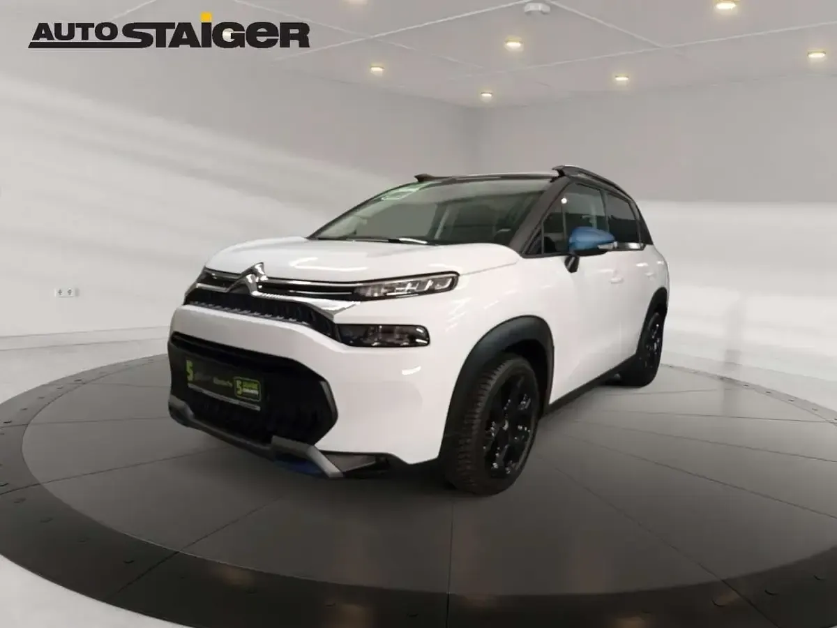 Gebraucht Citroën C3 Aircross Rip Curl 110 PS (80 kW) 2023 Lack weiss banquise/typ aussen SUV