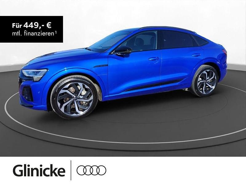 Gebraucht Audi Q8 Sportback e-tron S-Line 300 kW (408 PS) 2023 Blau SUV