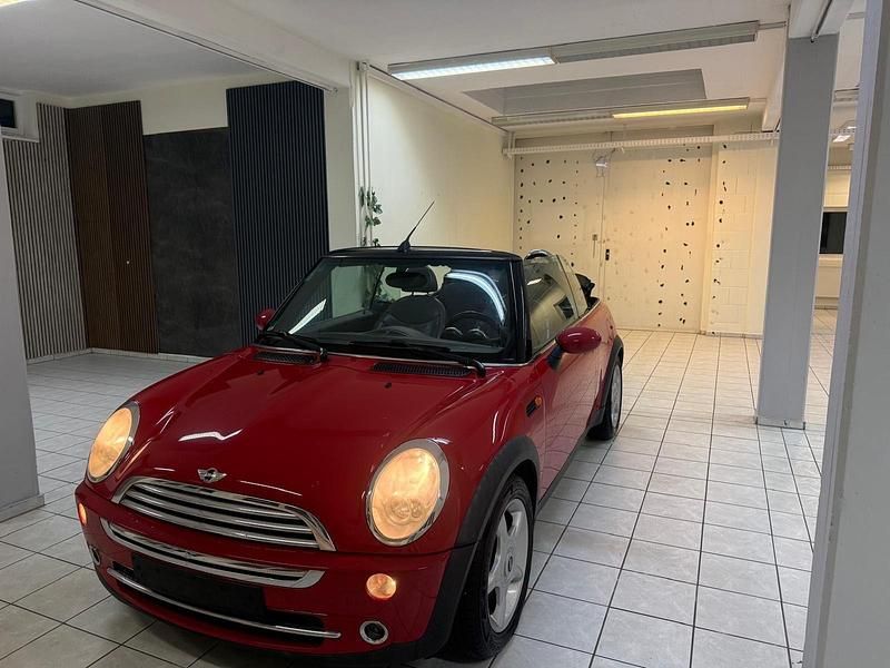 Rot Gebraucht 2005 Mini Cooper Cabriolet Cabrio | 3.399 € (Guter Preis) - Bild 1/4