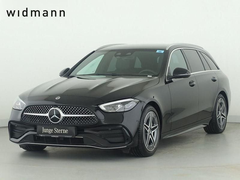 Unilack schwarz uni Gebraucht 2025 Mercedes C300 Advanced Kombi | 47.250 € (Fairer Preis) - Bild 1/4