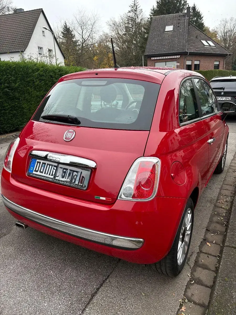 Usata Fiat 500 Lounge 69 CV (50 kW) 2013 Rosso Utilitaria
