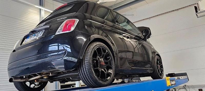 Gebraucht Fiat 500 101 PS (74 kW) 2012 Schwarz Cabrio