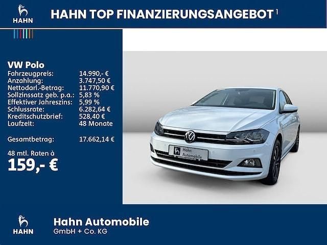 Gebraucht VW Polo United 110 PS (80 kW) 2021 Pure white Kleinwagen