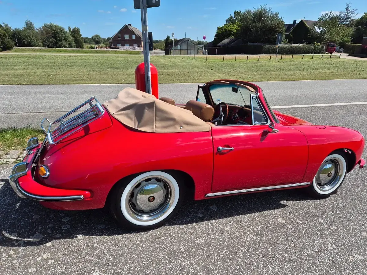 Occasion Porsche 356 75 ch (55 kW) 1980 Rouge Cabriolet