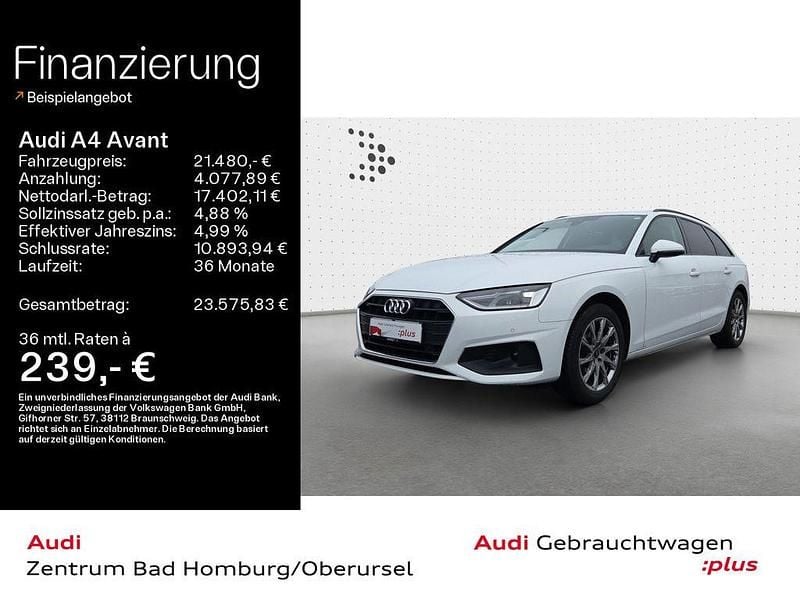 Gebraucht Audi A4 Design 163 PS (119 kW) 2022 Weiß Kombi