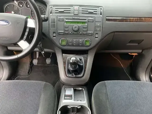 Gebraucht Ford C-MAX Ghia 109 PS (80 kW) 2004 Schwarz Van / Kleinbus