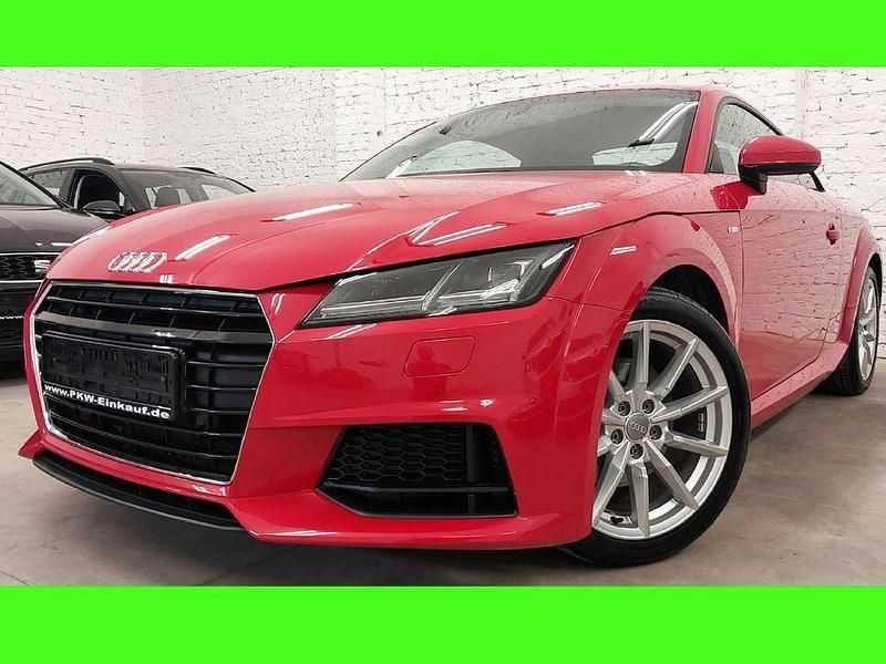 Tangorot Gebraucht 2018 Audi TT S-Line Coupé | 24.990 € (Fairer Preis) - Bild 1/4