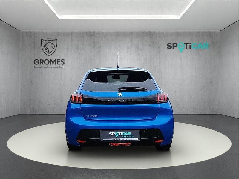 Gebraucht Peugeot e-208 Allure 100 kW (136 PS) 2023 Blau Kleinwagen