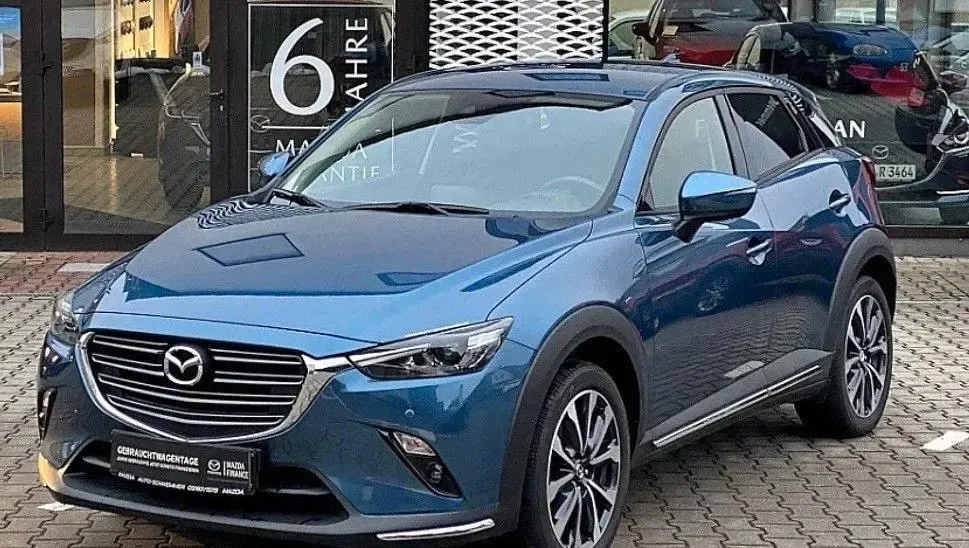 Gebraucht Mazda CX-3 Selection 121 PS (88 kW) 2021 Blau SUV