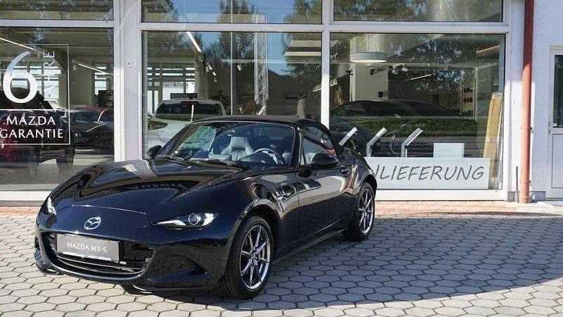 Schwarz Neu 2025 Mazda MX5 Exclusive-Line Cabrio | 30.950 € (Guter Preis) - Bild 1/4