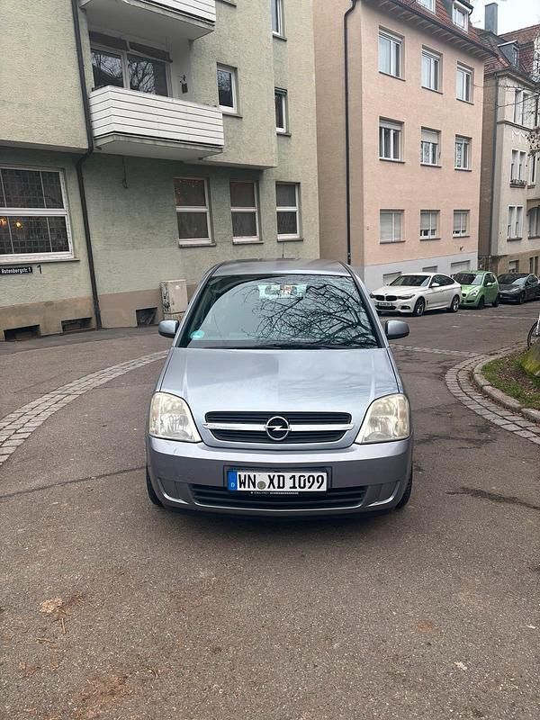 Grau Gebraucht 2005 Opel Meriva Van / Kleinbus | 1.200 € (Superpreis) - Bild 1/4