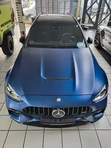 Gebraucht Mercedes C63S AMG AMG 680 PS (500 kW) 2023 Magno spektralblau Kombi