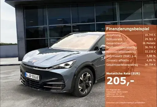 Gebraucht Cupra Tavascan VZ 250 kW (340 PS) 2024 Dunkelblau SUV