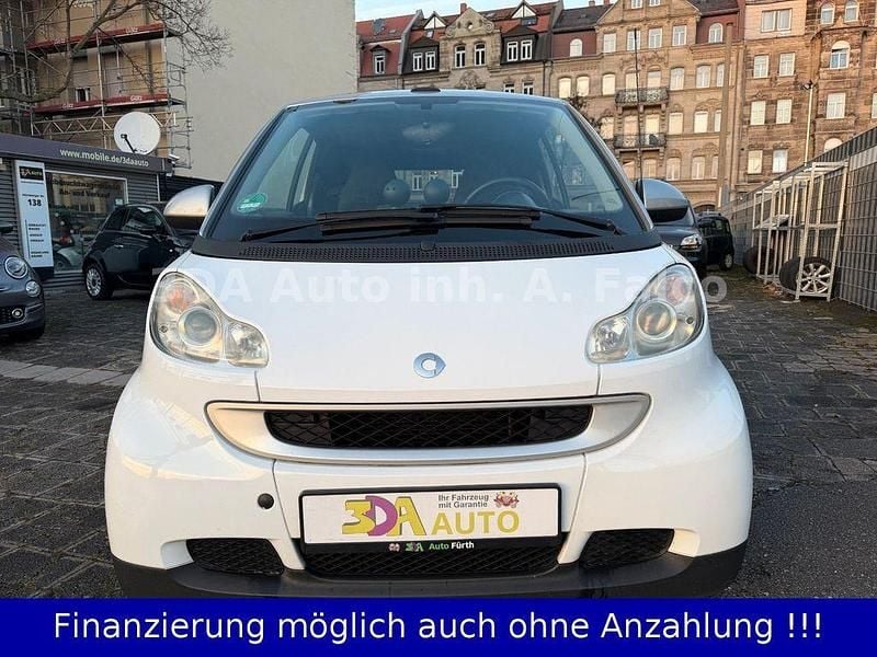 Gebraucht Smart ForTwo Cabrio Passion 45 PS (33 kW) 2008 Tridion silber weiss Cabrio