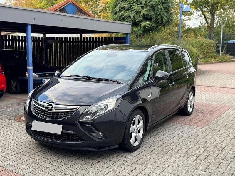 Schwarz Gebraucht 2013 Opel Zafira Tourer Innovation Van / Kleinbus | 3.650 € (Superpreis) - Bild 1/4