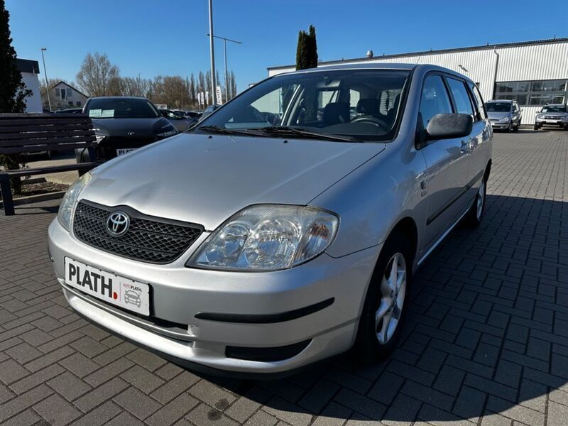 Gebraucht Toyota Corolla 97 PS (71 kW) 2003 Silber Kombi