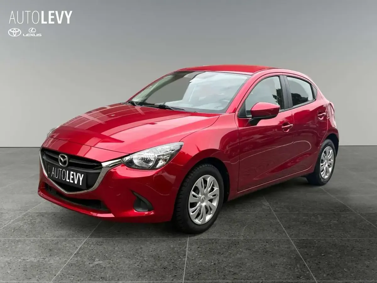 Brugt Mazda 2 Center-Line 75 HK (55 kW) 2018 Rød Hatchback