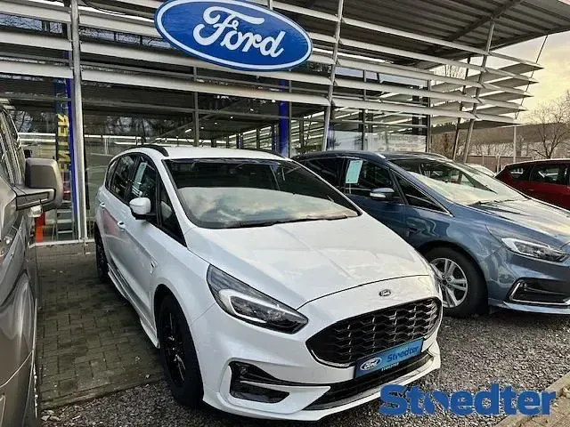 Gebraucht Ford S-MAX ST-Line 150 PS (110 kW) 2022 Weiß Van / Kleinbus