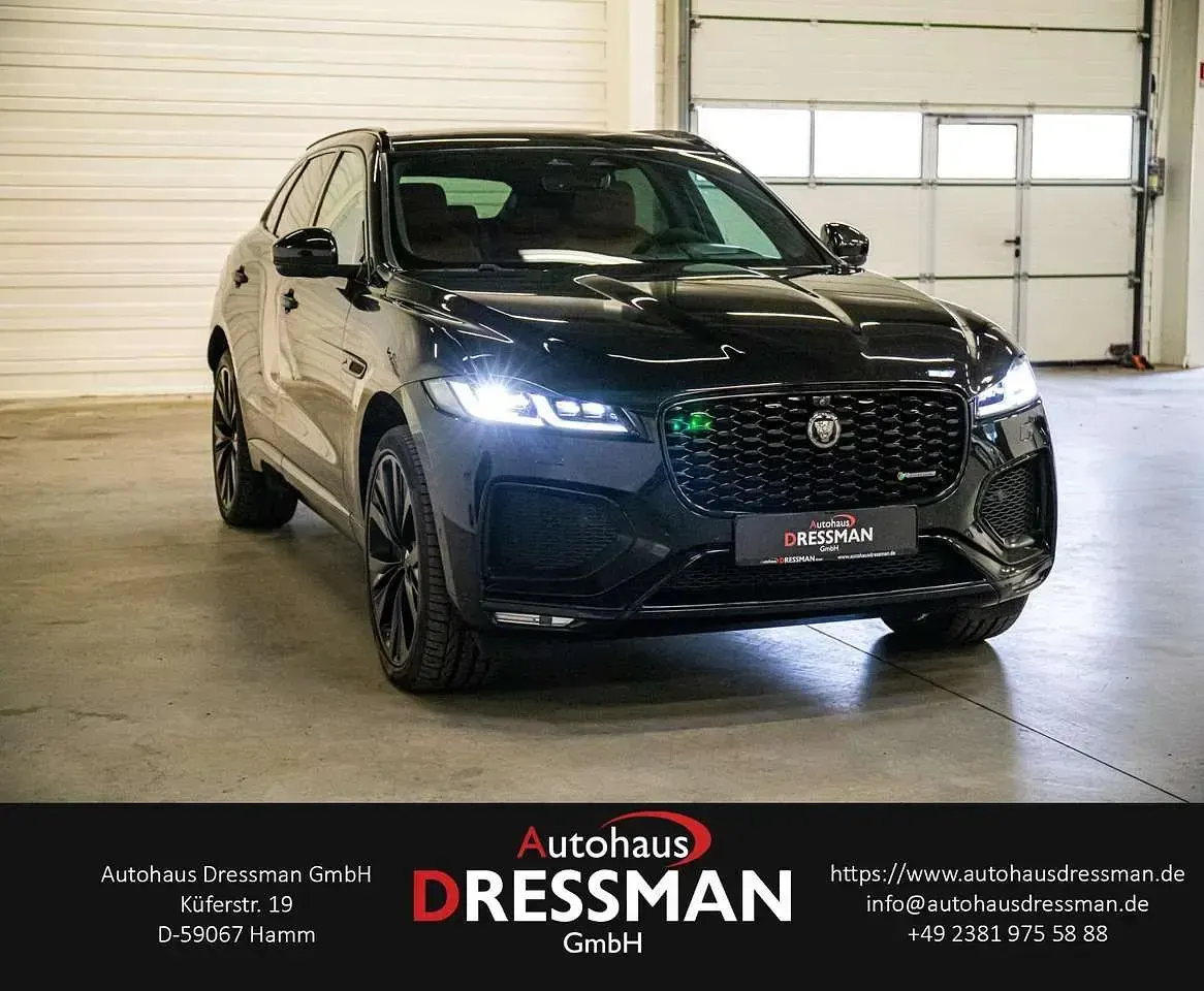 Gebraucht Jaguar F-Pace R-Dynamic 300 PS (220 kW) 2021 Schwarz SUV