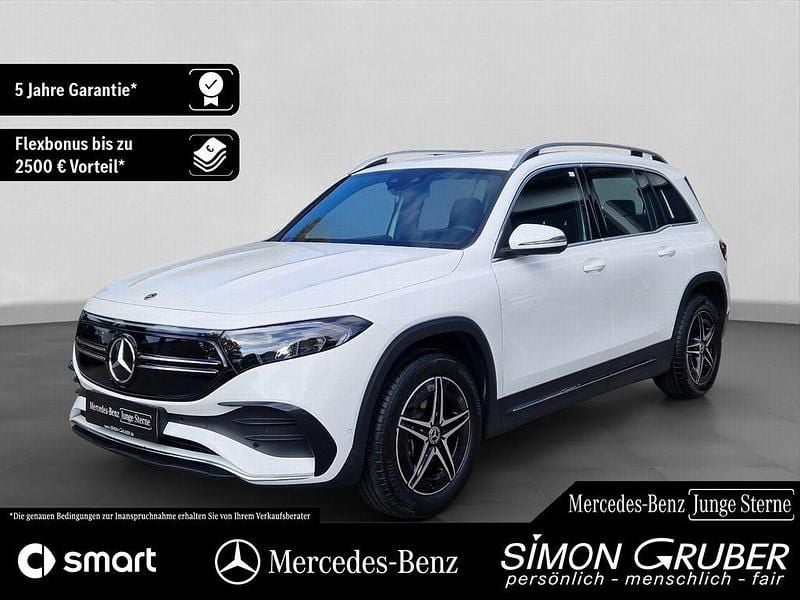 Polarweiß Gebraucht 2023 Mercedes EQB250 AMG SUV | 30.650 € (Fairer Preis) - Bild 1/4